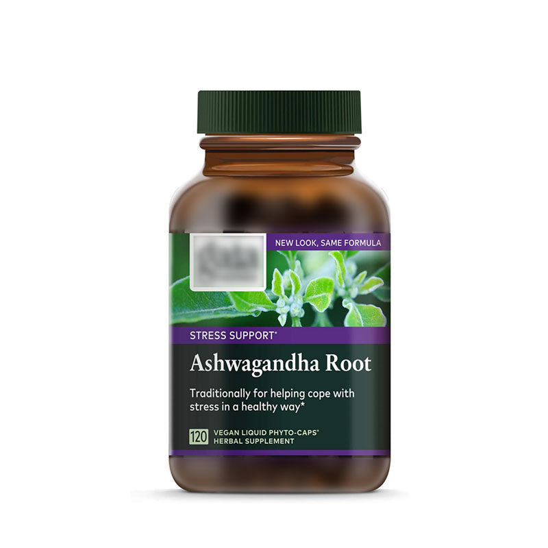 Natural Herbs Ashwagandha Root For Stress Relief Immune Support Balanced Energy Levels Vegan Liquid Caps 120 Count/bottle